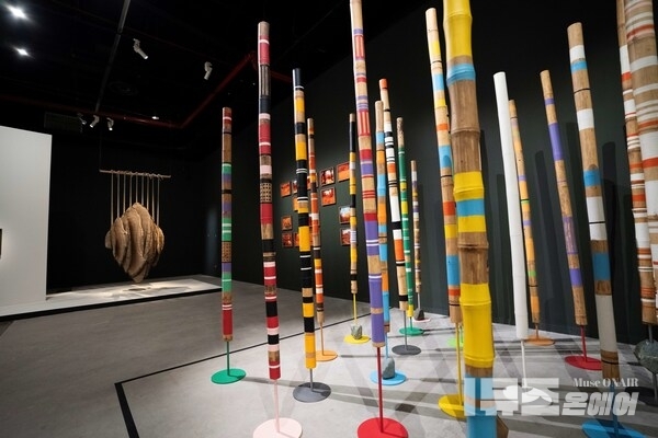 Andrea Branzi, Bamboo Interior Wood, 2023. Arduna, 2026. Centre Pompidou, MNAM-CCI_Audrey Laurans_Dist. GrandPalaisRmn. Artwork_ © Adagp, Paris